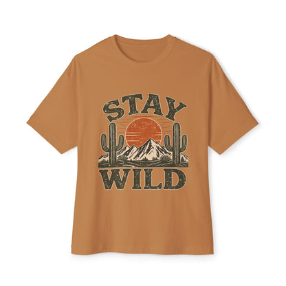 Stay Wild Oversized Tee