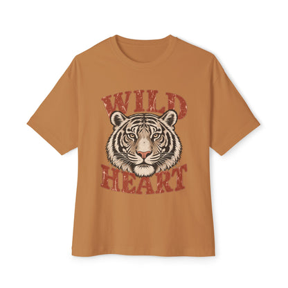 Wild Heart Tiger Oversized Tee