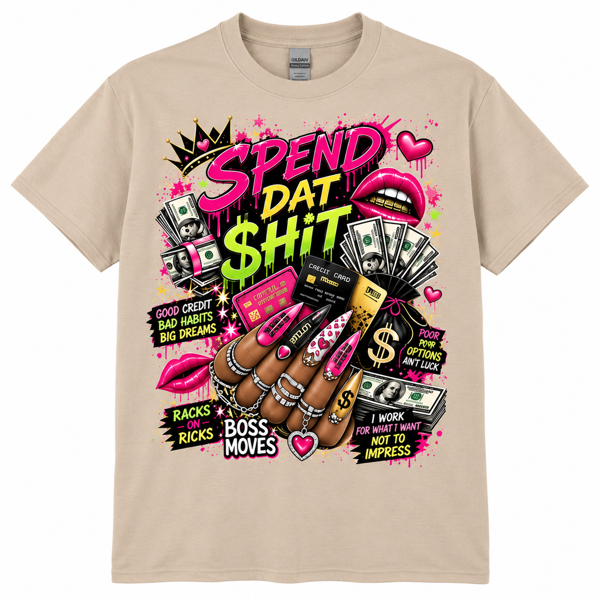 Spend Dat Sh*t Graphic Tee