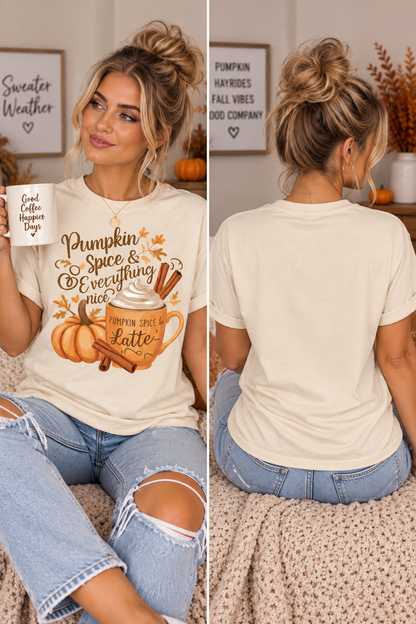 Pumpkin Spice & Everything Nice Graphic Tee
