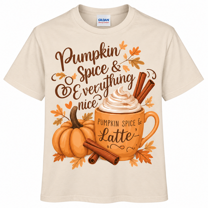 Pumpkin Spice & Everything Nice Graphic Tee